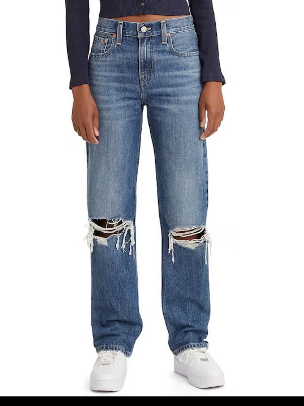 Levi’s Women’s Low Pro Straight Jeans